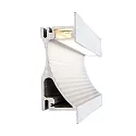 Alu-Profil Einbauleuchte, für Bänder bis 1.2cm Breite, 200cm, silber