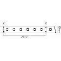 nobilé LED Strip Flexible LED SMD 2835, 24V, 15W/m, 6500K, 500cm