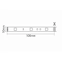 nobilé LED Strip Flexible LED SMD 5050, 12V, 4.8W/m, RGB, 200cm, dimmbar