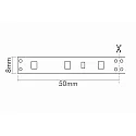 nobilé LED Strip Flexible LED SMD 3528, 12V, 4.8W/m, GRÜN 500cm, dimmbar