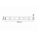 nobilé Outdoor LED Strip Flexible LED SMD 5050, IP67, 12V, 4.8W/m, RGB, 200cm, dimmbar