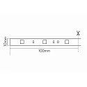 nobilé LED Strip Flexible LED SMD 5050, 12V, 7.2W/m, 4100K, 500cm, dimmbar