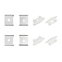 replacement kit T-Profil 2 TP/OP, silver, white