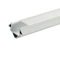 Alu Eck-Profil 3 OP, 200cm, für LED-Strips bis 1.4cm Breite