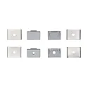 Ersatzkit für Alu U-Profil 3 TP/OP