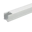 Alu U-Profil 4 OP, 200cm, für LED-Strips bis 1.3cm Breite
