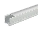 Alu U-Profil 4 TP, 200cm, für LED-Strips bis 1.3cm Breite