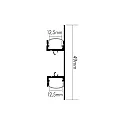 nobilé surface profile SURFACE 1 up / down, opal, white matt
