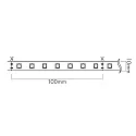 nobilé Flexible LED SMD 2835, 5m, 14,4W/m, 48V, 6500K, IP20