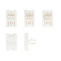 Zubehör für Flexible LED SMD 5050 RGB - Verbinder, starr, 5er Set