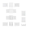 Zubehör für Flexible LED SMD 5050 - IP67 Verbinder, starr, 5er Set