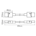 nobilé Zubehör für Flexible LED SMD 5050/5630 - IP67 Verbinder, flexibel, 5er Set