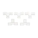 Zubehör für Flexible LED SMD 3528 - T-Verbinder, 2-polig, 5er Set
