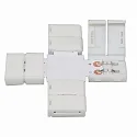Zubehör für Flexible LED SMD 5050/5630 - Kreuz-Verbinder, 5er Set