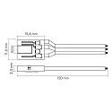 nobilé Flexible LED COB Anschlusskabel 10/3, 5er Set