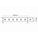 nobilé LED Strip FLEXIBLE LED SMD 2835, IP20, 24V, 5W/m, CRi >90, dimmbar, max. 20 Meter, 6500K, 500cm