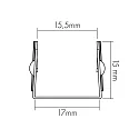 nobilé profile LED NEON SMD 1516 RGB – FLEX mechanical, flexible, chrome