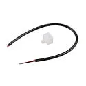 Zubehör für Outdoor LED Strip NEON 1516 RGB - Anschlusskabel mit offenen Enden (Löten) + Endkappe,  24V DC, 4-polig, 30cm