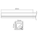 nobilé Outdoor LED Strip NEON 1516 3D, IP65, 24V, 120 LED/m, 8.6W/m RGB 200lm/m, bis zu 360° drehbar, UV + Chlor beständig, 10 Meter