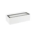 LED Außenwandleuchte WL-RE200 UP/DOWN SCCT, IP65 IK03, 20cm, 2x 5W 3000/4000K 115°, weiß matt