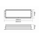 nobilé LED driver with 12V constant voltage EL-130-12V, IP67