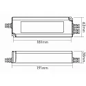 nobilé Trafo für NV-Lichtsystem / NV-Halogenlampe, EL-120-12V, IP67, dim 1-10V / PWM