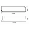 nobilé LED driver EL-17-350 IP67, 3 - 16.8W, constant voltage 350mA, 180-264ac, sec. 6-48Vdc, white