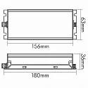  Outdoor LED Betriebsgerät EL-150-12V IP67, 100-431 V, sek. 12V DC Konstantspannung, max. 150W, On-Off