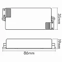 nobilé LED Betriebsgerät mit 12V Konstantspannung EL-9-12V
