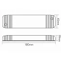 nobilé LED Betriebsgerät EL-30-24V, IP20, 220-240V AC, sek. 24V DC / 1200mA, SK2, 1- 30W, sek. RST-Buchse, schaltbar / statisch