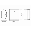 nobilé sensor Bluetooth controllable, white