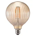 LED Leuchtmittel DECO G125 AVRA, E27, 2W, 2200K, 200lm, nicht dimmbar, bernstein