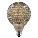 LED Leuchtmittel DECO G125 AVRA, E27, 2W, 2200K, 200lm, nicht dimmbar, rauchfarben