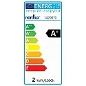 Nordlux LED Filament-Leuchtmittel DECO G125 AVRA, E27, 2W 2200K 200lm, schaltbar, rauchfarben
