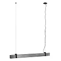 Nordlux LED Pendelleuchte LILT 115, IP20, dimmbar, Gunmetal