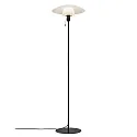 Nordlux Stehleuchte VERONA, E27, IP20, schwarz, Glas opal weiß