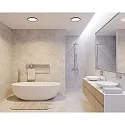 LED Bad-Deckenleuchte OJA 29 SCENE SELECT, IP54, mit Nachtlicht, 14.5W 3000/4000K 1600lm 120°, schwarz
