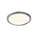 LED Bad-Deckenleuchte OJA 29 SCENE SELECT, IP54, mit Nachtlicht, 14.5W 3000/4000K 1600lm 120°, weiß + Nickel