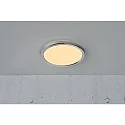Nordlux LED Bad-Deckenleuchte OJA 29 SCENE SELECT, IP54, mit Nachtlicht, 14.5W 3000/4000K 1600lm 120°, weiß + Nickel