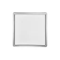 Nordlux LED Bad-Deckenleuchte OJA SQUARE 29 SCENE SELECT, IP54, mit Nachtlicht, 14.5W 3000/4000K 1600lm 120°, weiß + Chrom