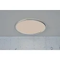 Nordlux LED Bad-Deckenleuchte OJA 42 SCENE SELECT, IP54, mit Nachtlicht, 19W 3000/4000K (CCT) 2100lm 120°, schaltbar, weiß + Chrom
