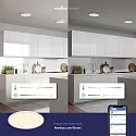 LED Deckenleuchte OJA SMART 60, IP20, 30W 2700-6500K 3500lm 120°, dimmbar, App steuerbar, weiß