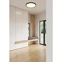 Nordlux LED Deckenleuchte OJA SMART 60, IP20, 30W 2700-6500K 3500lm 120°, dimmbar, App steuerbar, schwarz