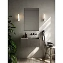 LED Spiegelleuchte HELVA NIGHT SINGLE , IP44, 6.8W 3000K 600/60lm, CRi >90