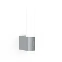 Nordlux LED Bathroom luminaire HELVA NIGHT LED Mirror luminaire, 6,5W, 3000K, 600lm, IP44, 2-Step MOODMAKER, chrome