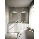 Nordlux LED Wandleuchte OTIS 40 LED Spiegelleuchte, 13W, 3000K, 1300lm, IP44, 2-Step MOODMAKER, weiß