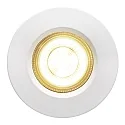 Outdoor LED Einbau-Downlight DORADO SMART, 1er-Set, IP65, 4.7W 2200-6500K 360lm, Bluetooth steuerbar, dimmbar, weiß
