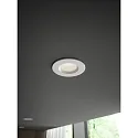 Nordlux Outdoor LED Einbau-Downlight DORADO SMART, 1er-Set, IP65, 4.7W 2200-6500K 360lm, Bluetooth steuerbar, dimmbar, weiß
