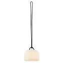 Nordlux battery pendant luminaire KETTLE 22 PORTABLE dimmable IP65, black, white matt dimmable