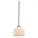 Nordlux LED Akkuleuchte KETTLE TO-GO 36, 120°, 6,8W, 2700K, 450lm, IP65, dimmbar, rot